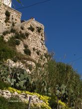 Le mura del Convento a Vieste